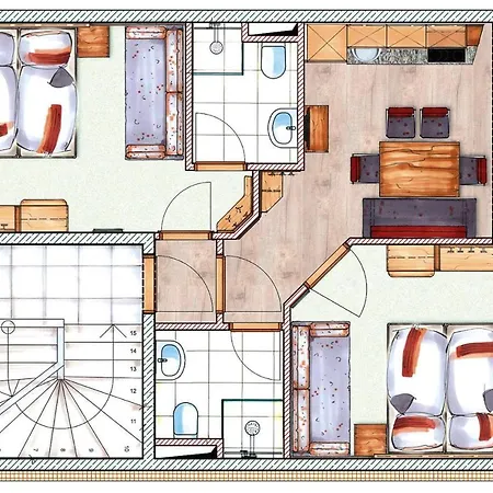 Lejlighed In With Balcony Or Terrace Dorfgastein